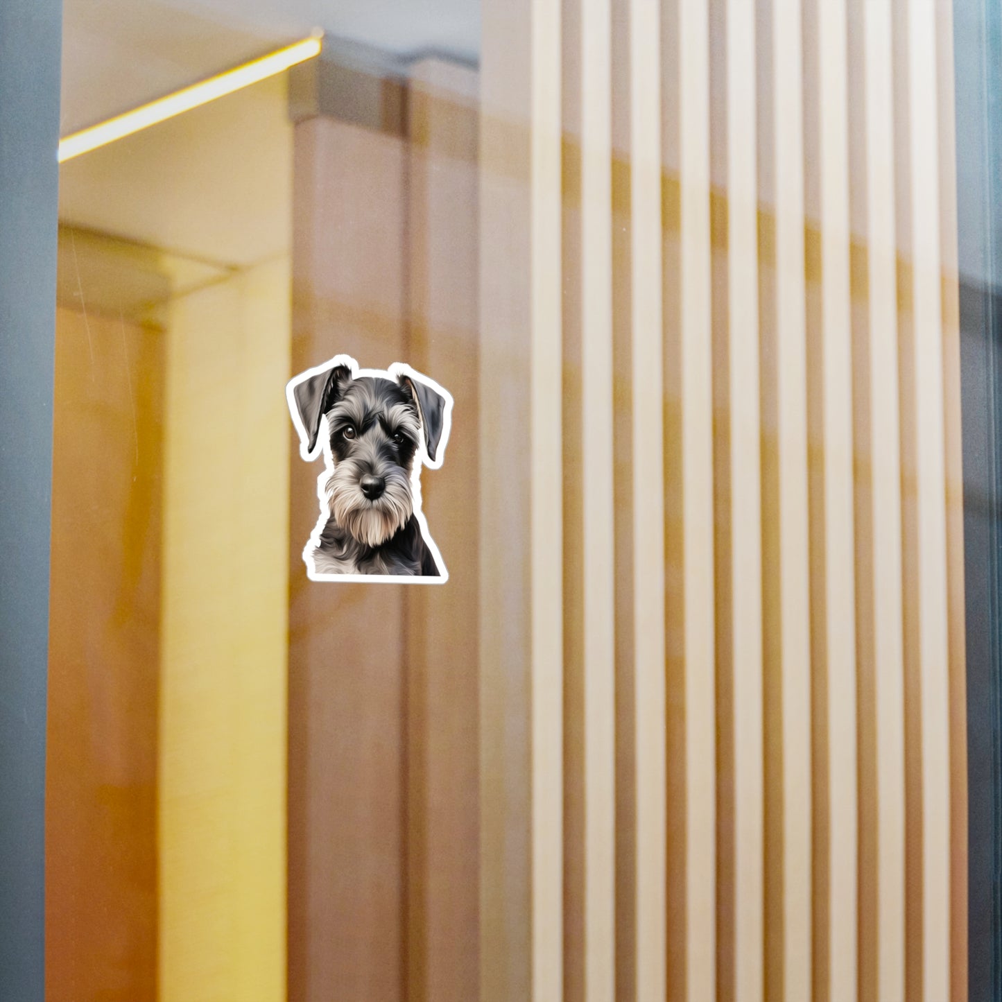 Schnauzer Sticker - Kiss-Cut Dog Vinyl Decals