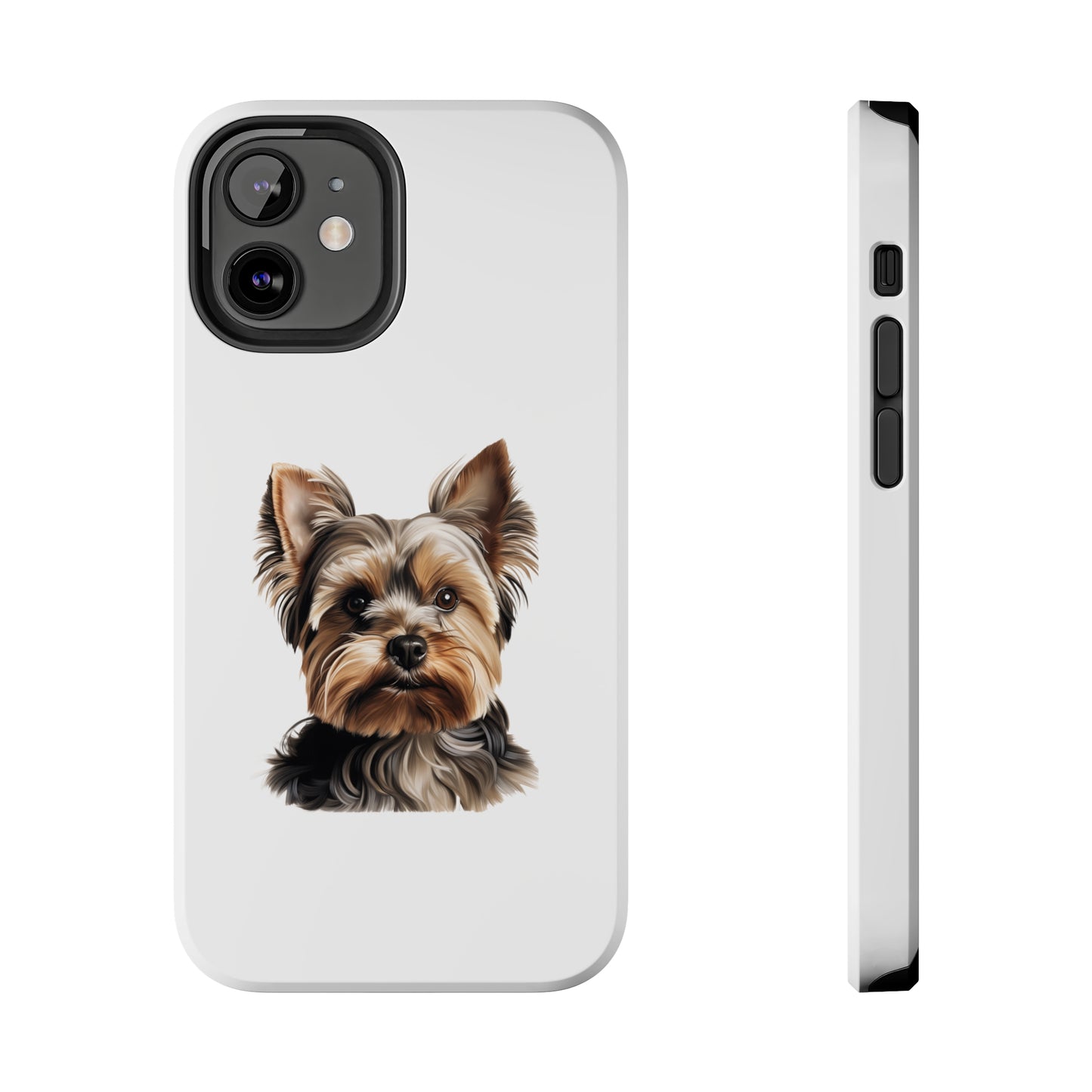 Yorkshire Terrier Tough Phone Case (White)