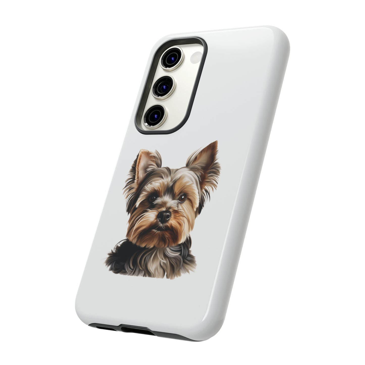 Yorkshire Terrier Phone Case (White)