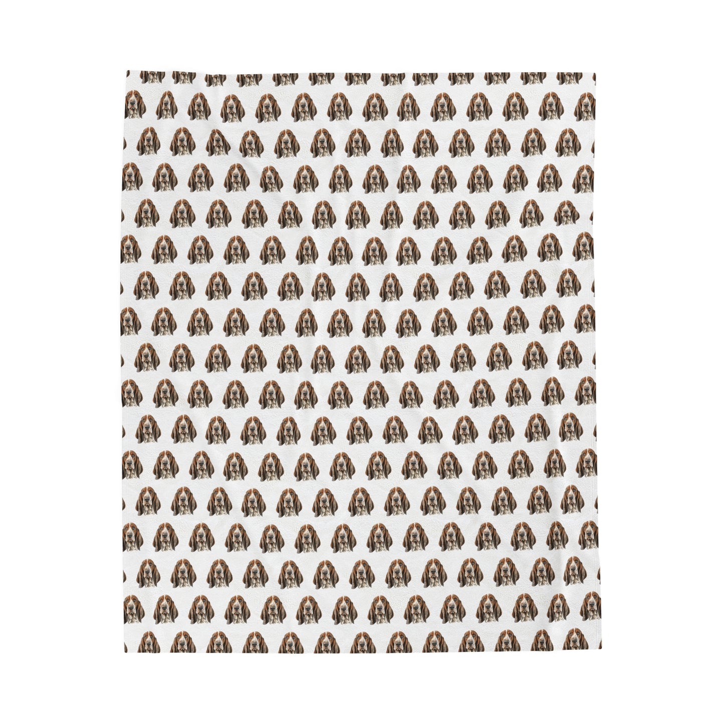 Luxury Basset Hound Velveteen Blanket for Ultimate Home Comfort & Stylish Dog Lovers' Decor