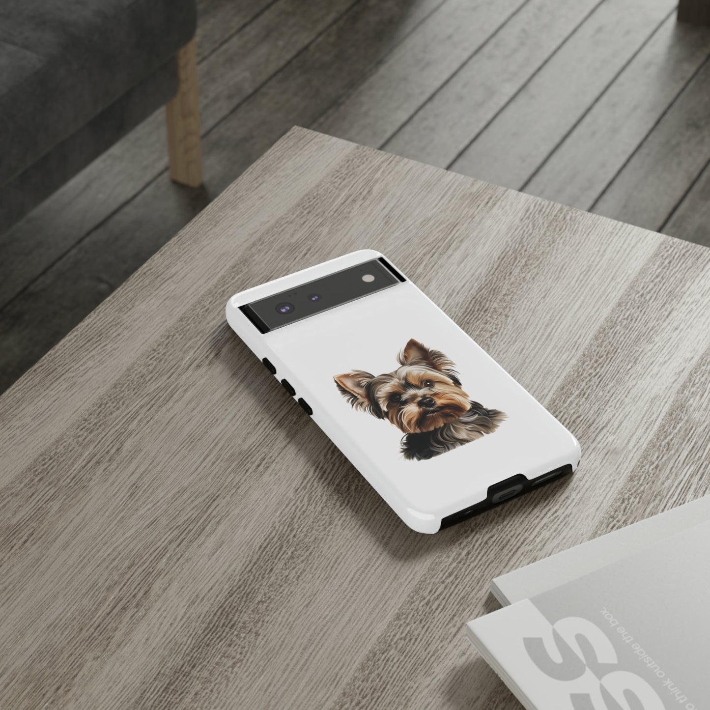 Yorkshire Terrier Phone Case (White)