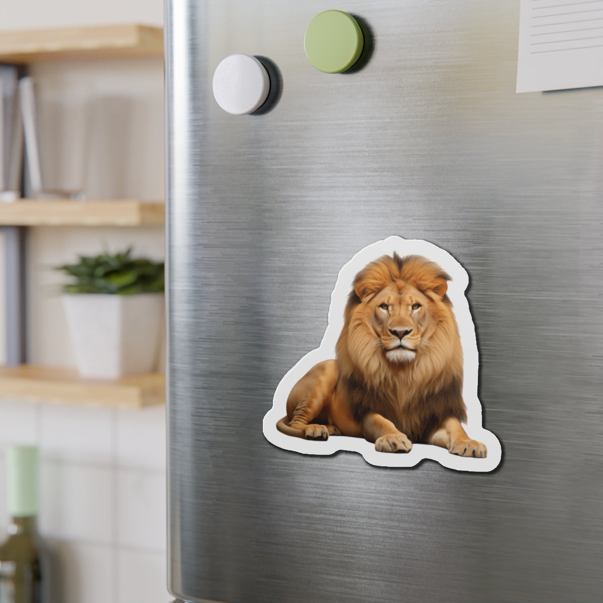 Lion Magnet - Die-Cut