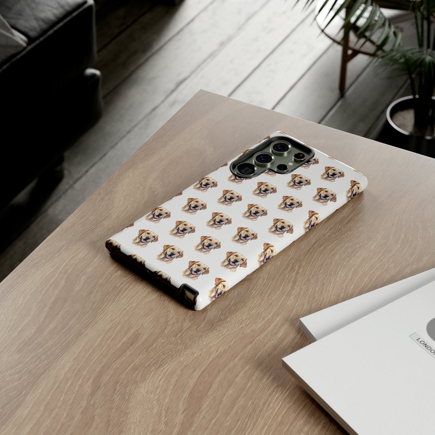 Labrador Retriever Phone Case (White)