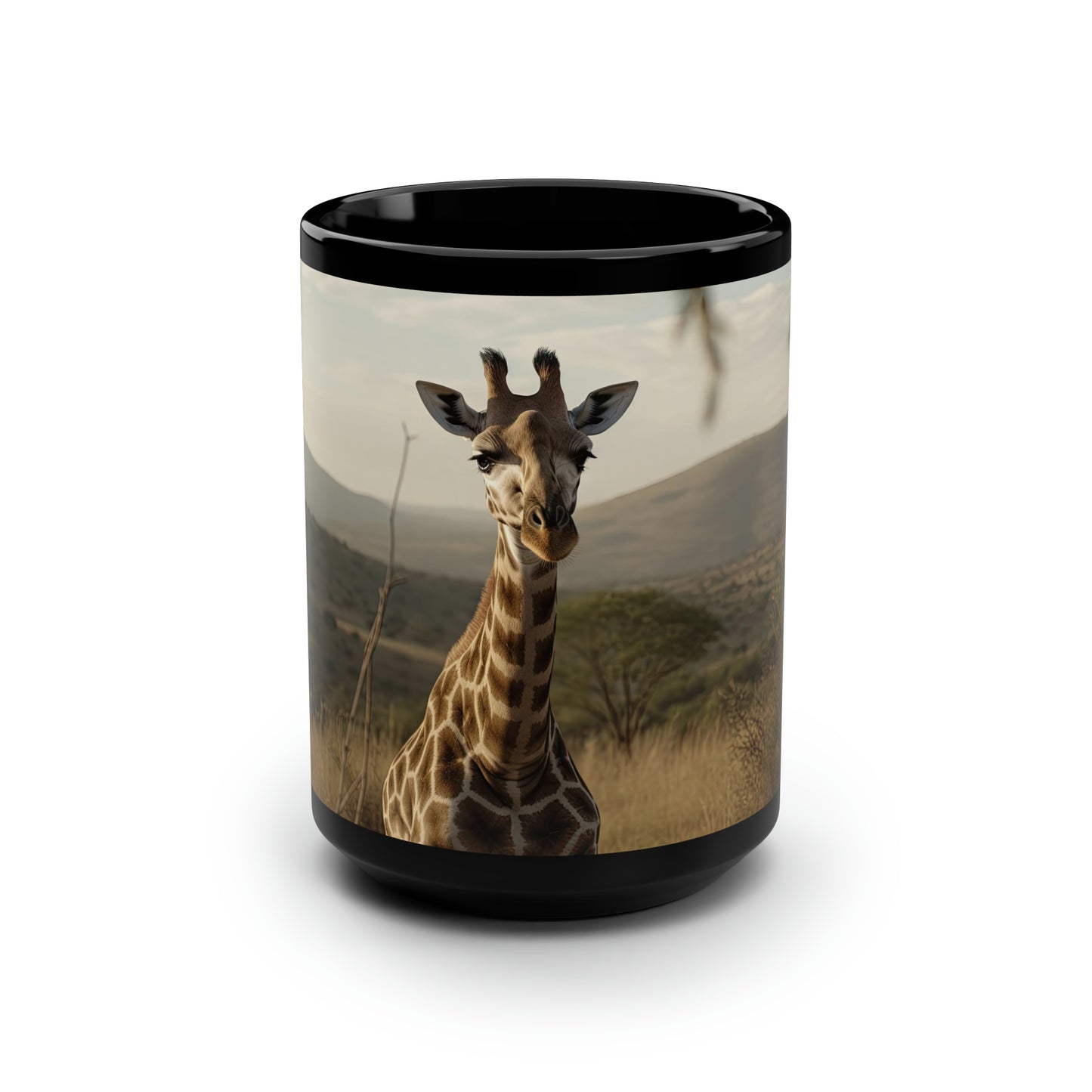 Giraffe Mug - 15 oz Ceramic Mug