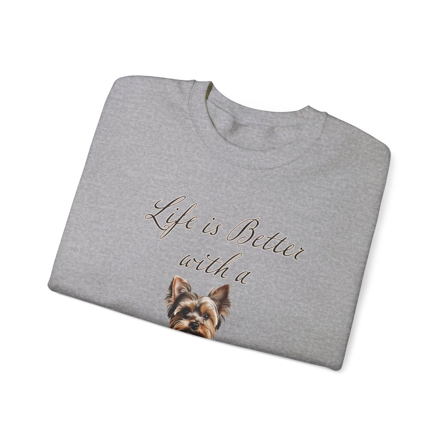 Yorkshire Terrier sweatshirt, Dog Mom Shirt, Dog Dad Shirt