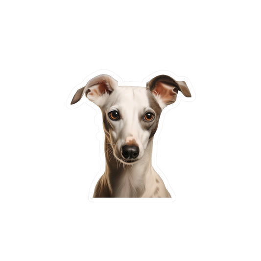 Whippet Sticker | Dog Vinyl Decal | Pet Car Decal | Whippet Laptop Sticker | Whippet Decal