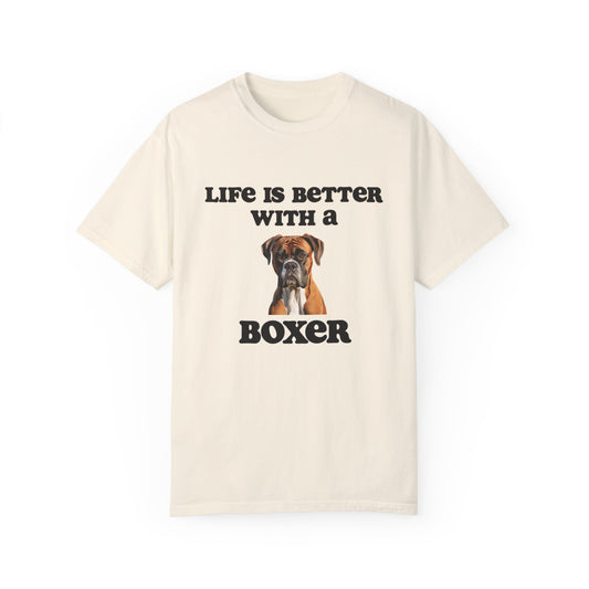 Boxer Tshirt - Dog Mom Shirt, Dog Dad Shirt, gift for Dog Mom