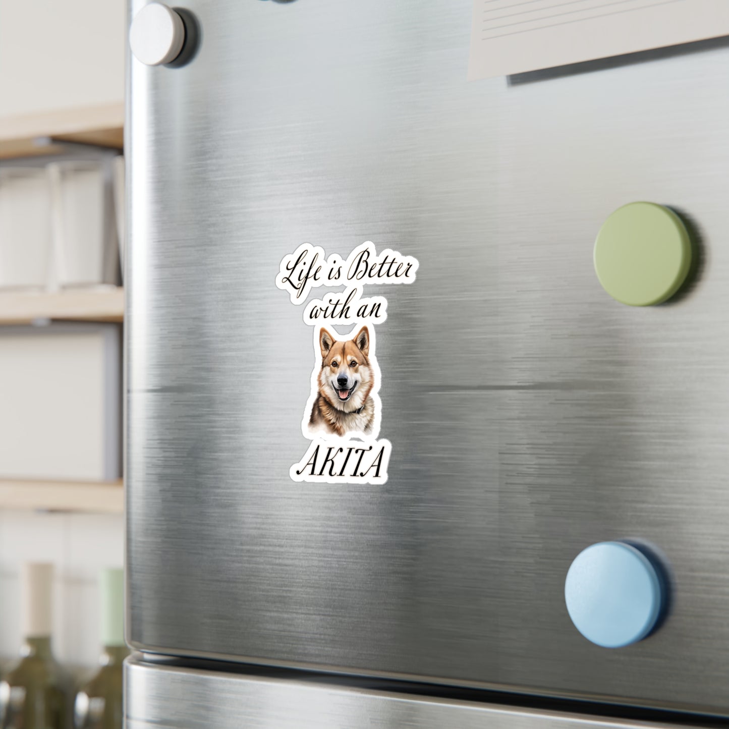 Akita Sticker - Vinyl Dog Decals