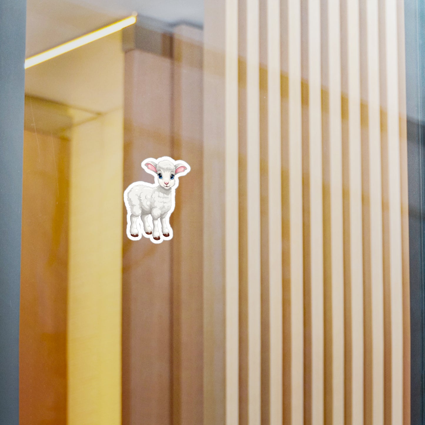 Lamb Sticker - Kiss-Cut Vinyl Decals