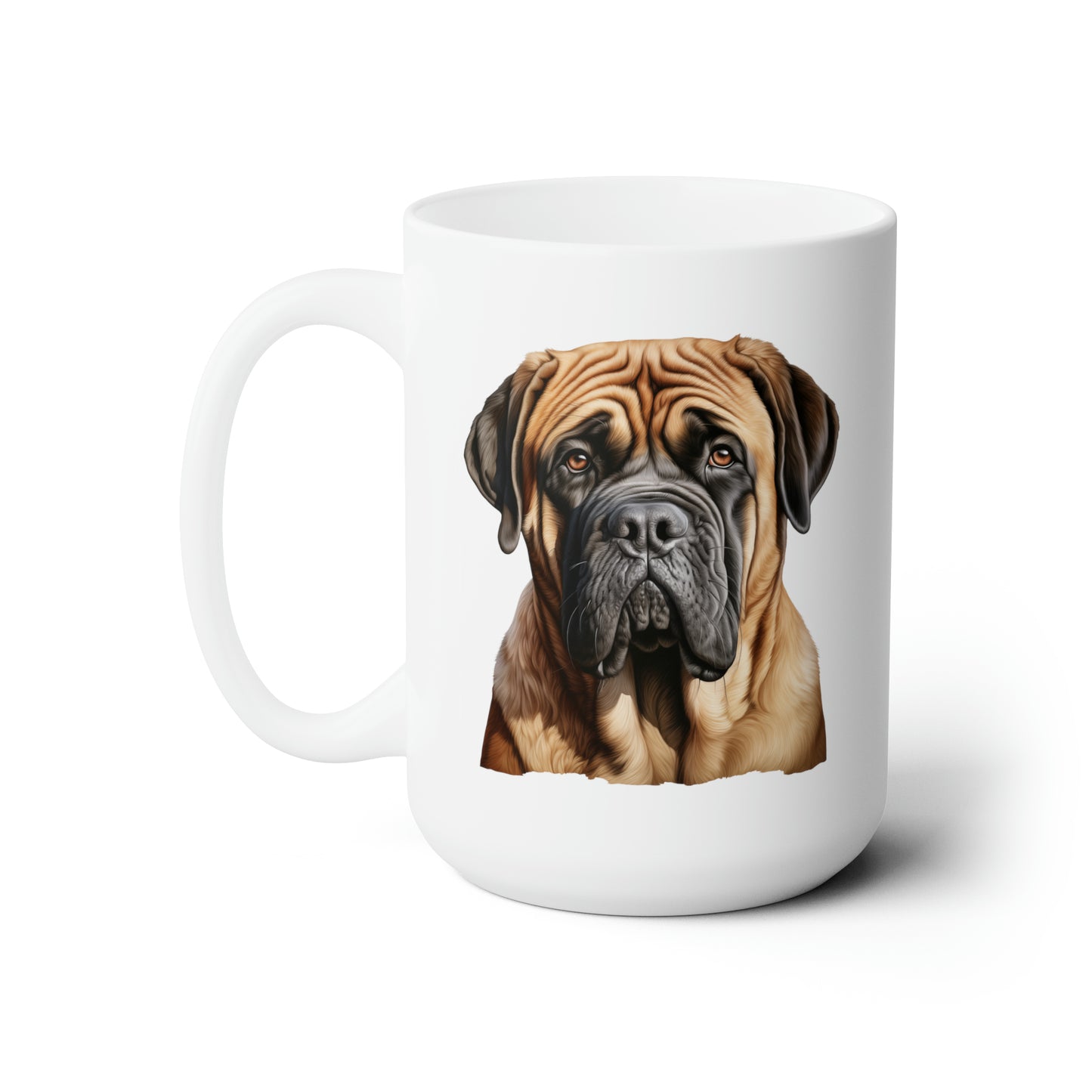 Mastiff Mug - Dog Mom Gift, Dog Dad Gift - 15 oz