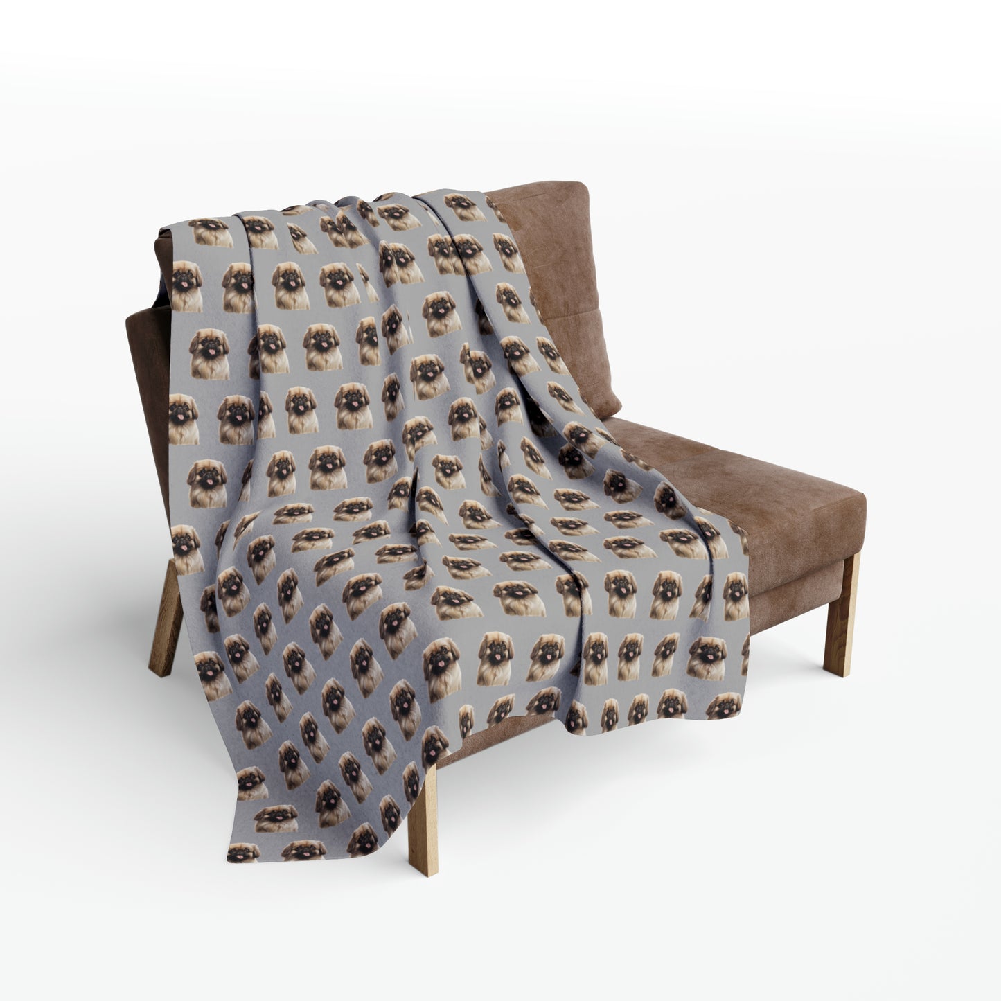 Pekingese Arctic Fleece Blanket