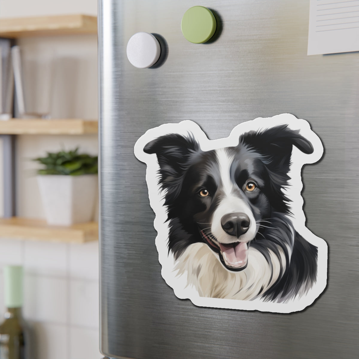 Border collie Magnet - Die Cut Dog Magnet