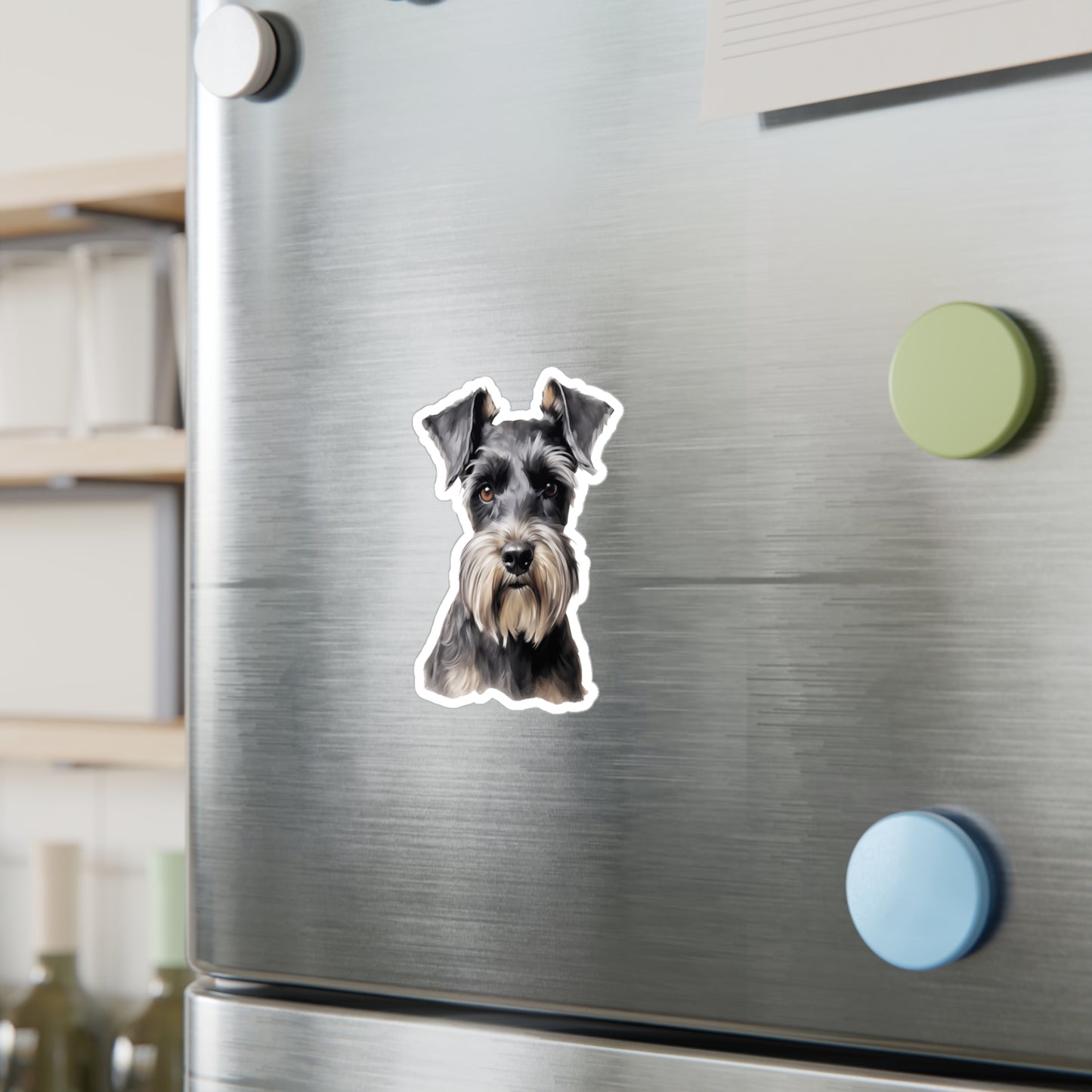 Schnauzer Sticker - Kiss-Cut Dog Vinyl Decals