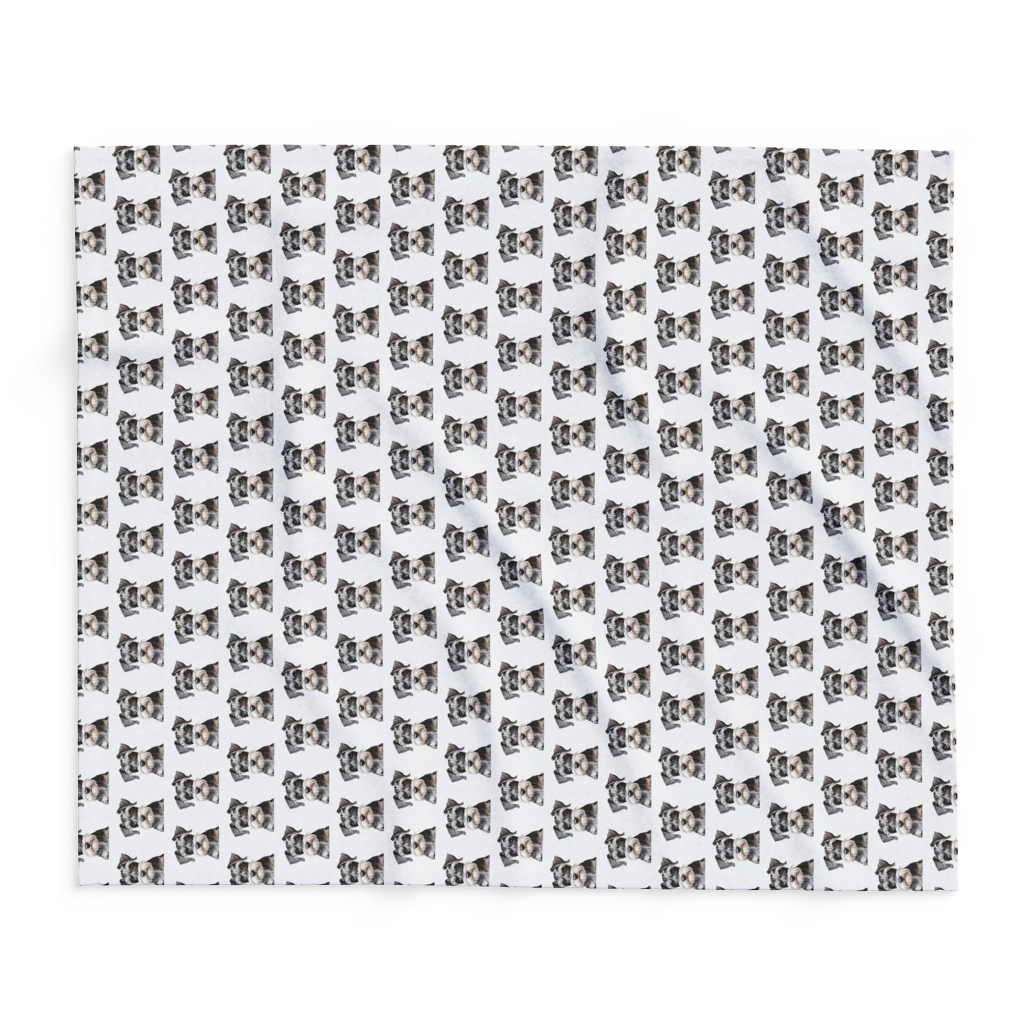 Schnauzer Blanket - Arctic Fleece Dog Throw - Gift for Dog Mom - Pet Decor