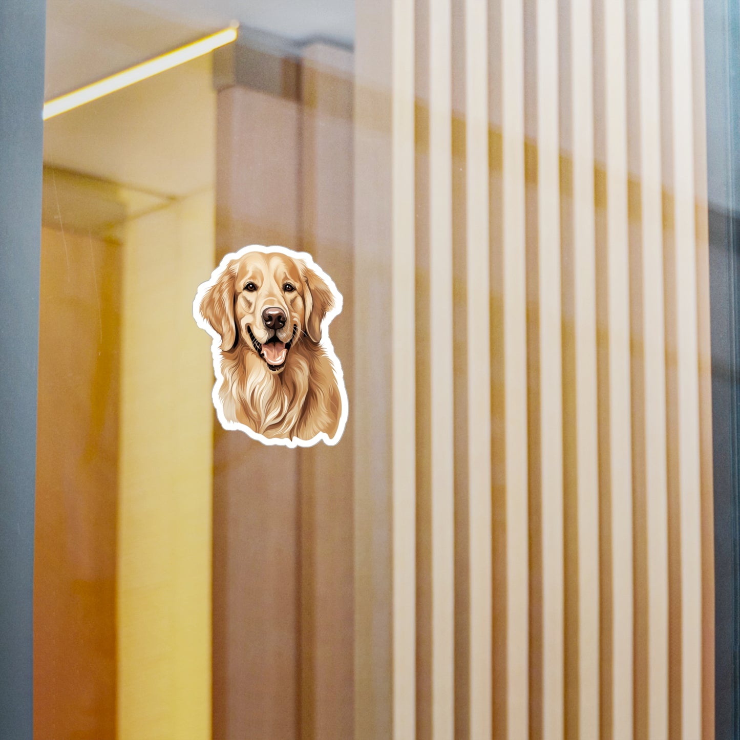Golden Retriever Sticker - Kiss-Cut Vinyl Decals