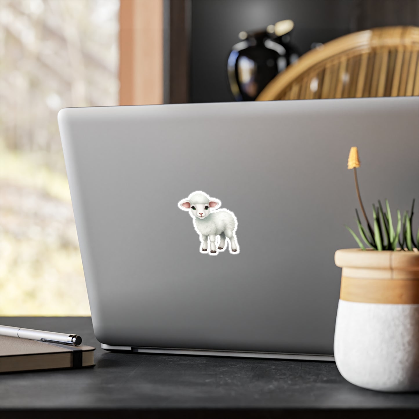 Lamb Sticker - Kiss-Cut Vinyl Decals