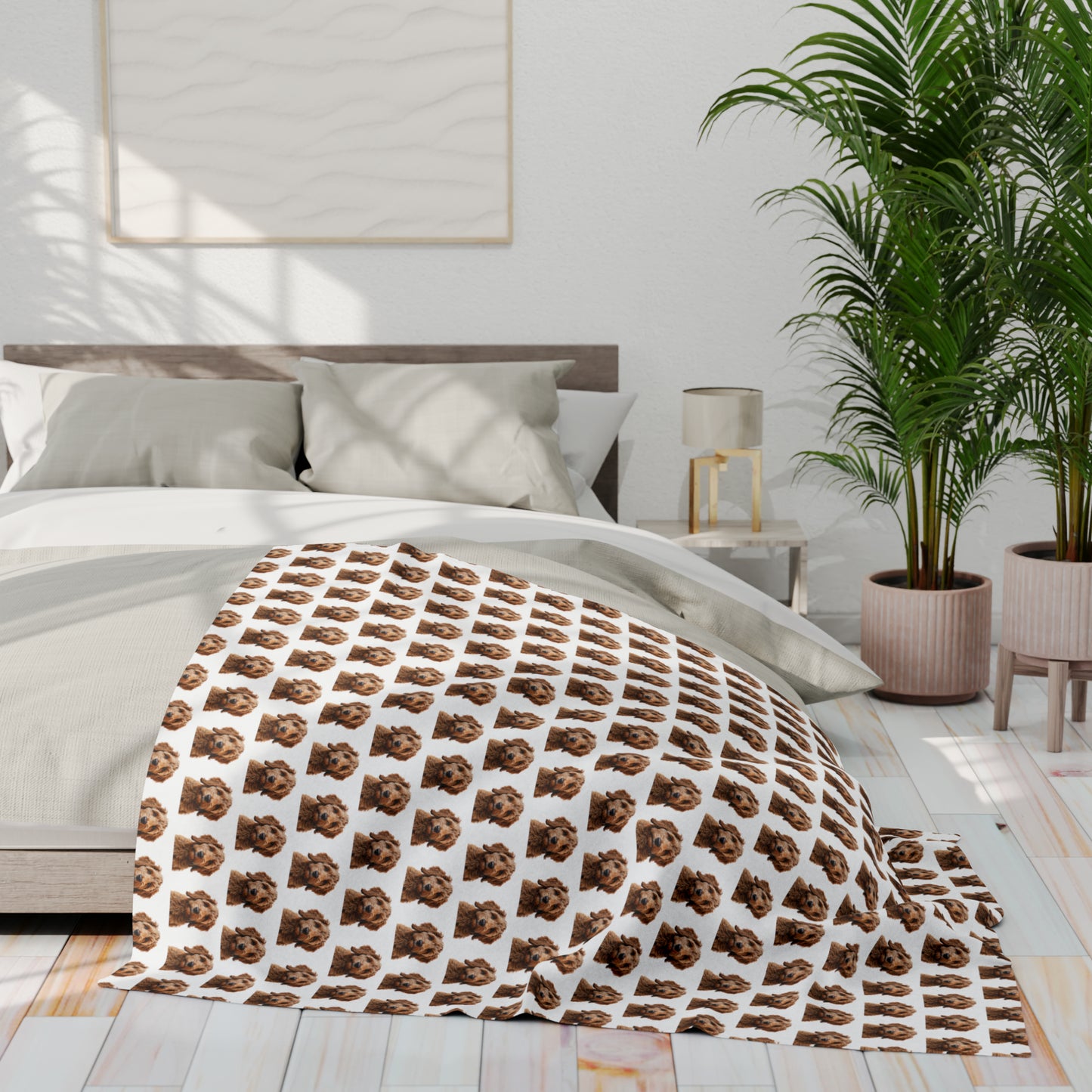 Goldendoodle Arctic Fleece Blanket