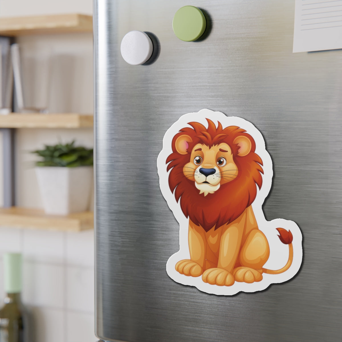 Lion Magnet - Wildlife Lover Gift