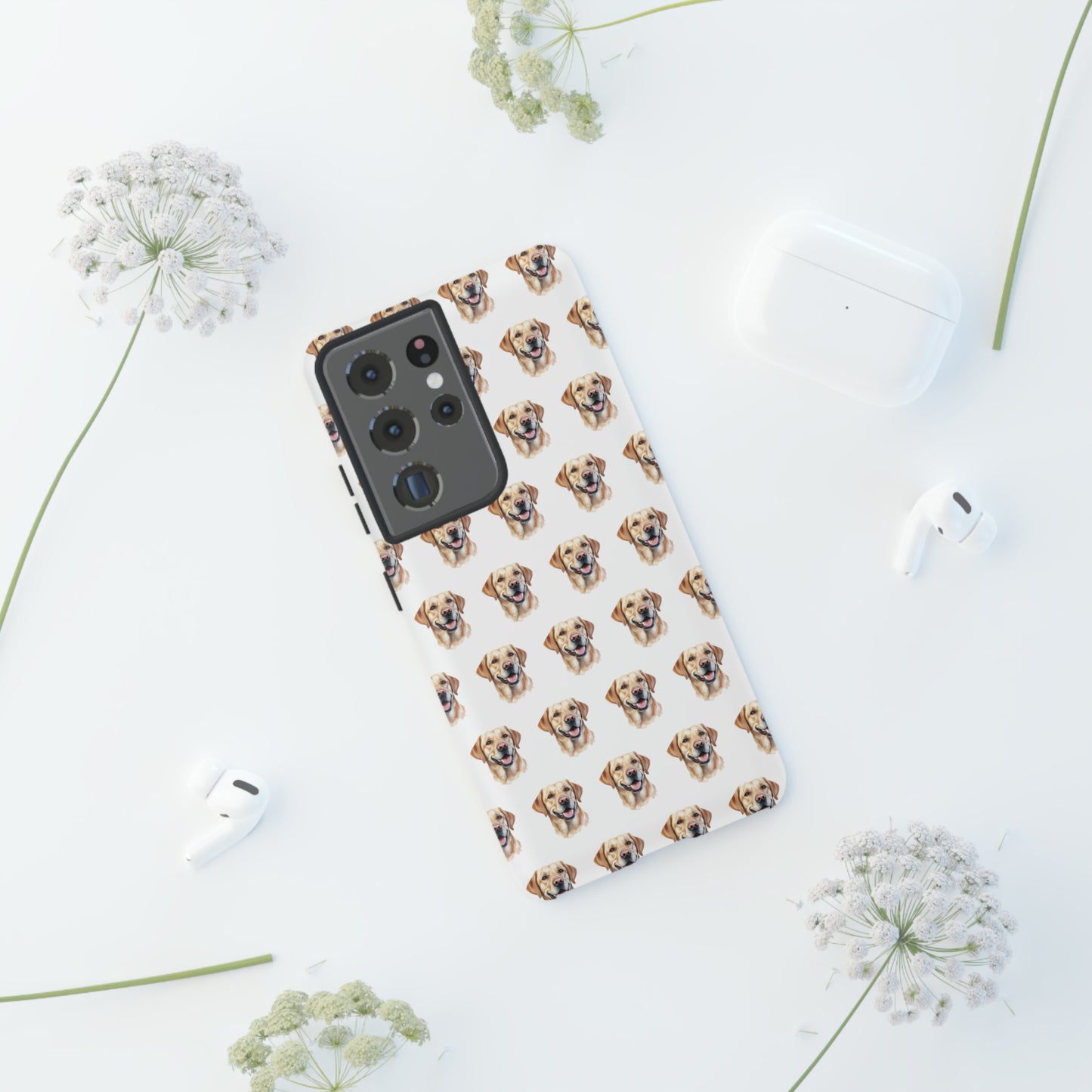 Labrador Retriever Phone Case (White)