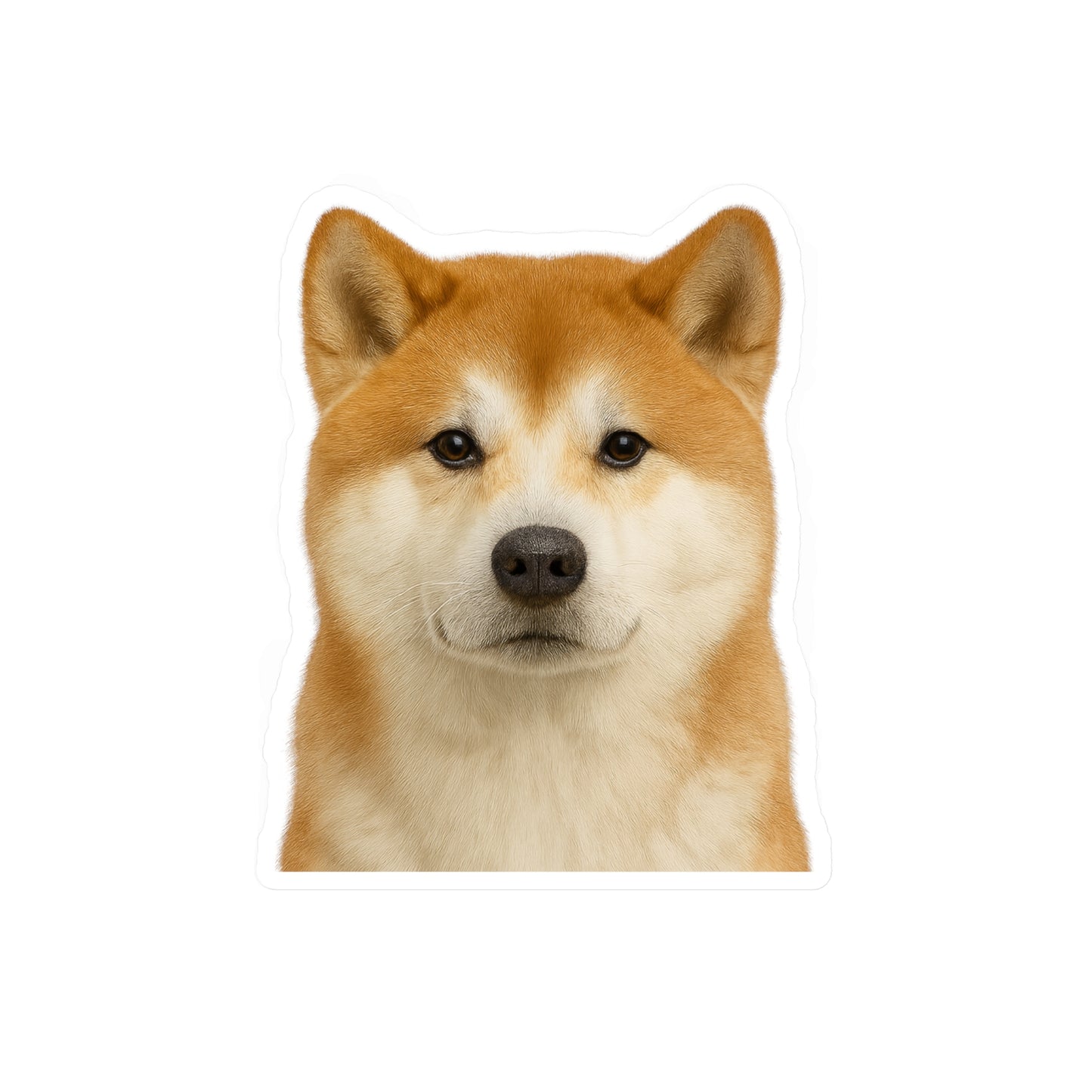 Akita decal - Akita sticker - Dog Sticker - Pet Decal - Outdoor - Indoor