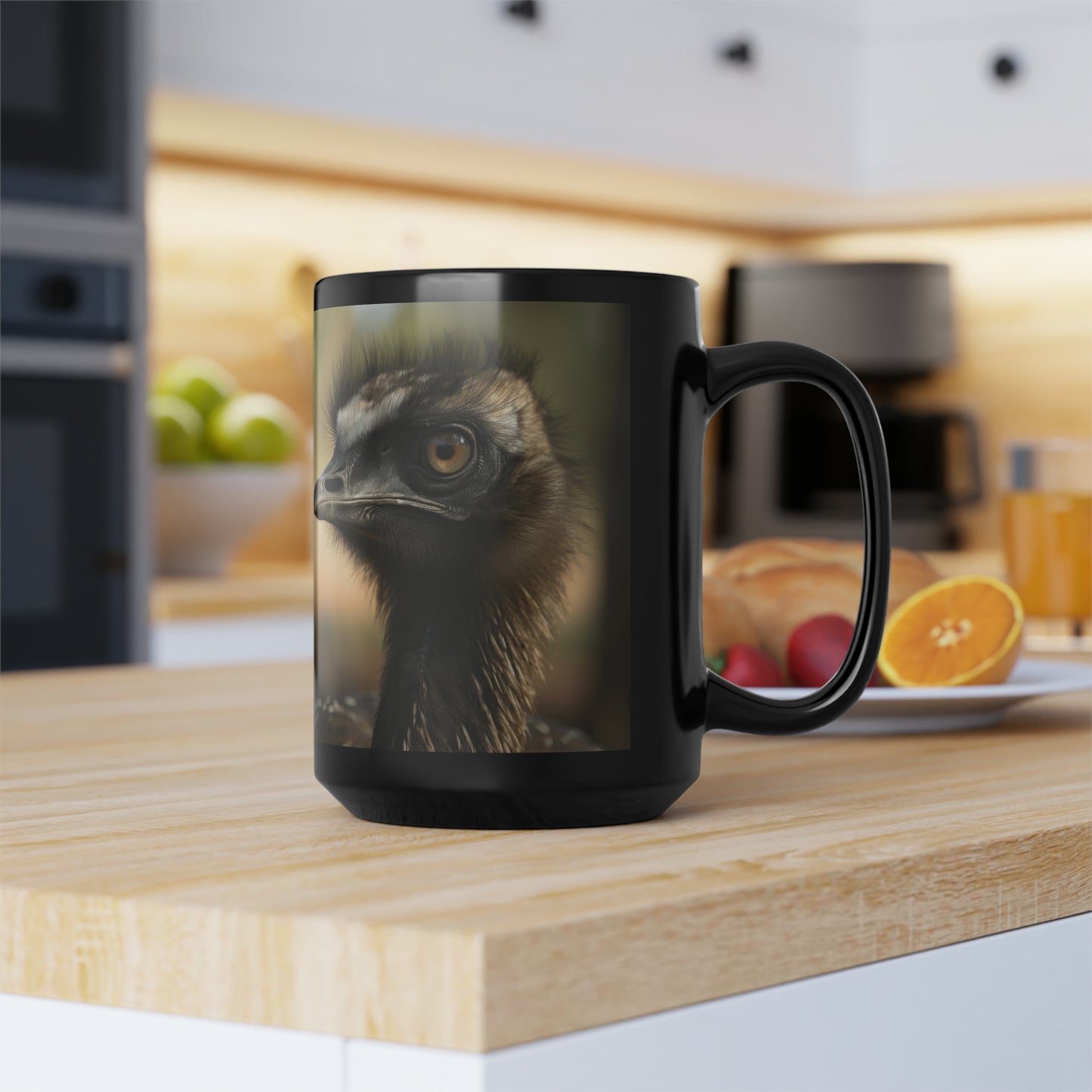 Emu Mug - 15 oz Ceramic Mug