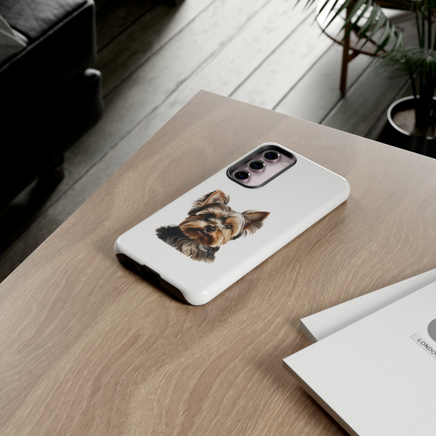 Yorkshire Terrier Phone Case (White)