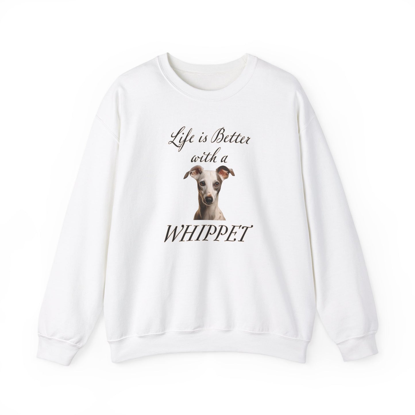 Whippet Sweatshirt | Dog Lover Apparel | Pet Lover Sweater | Dog Mom Shirt | Dog Mom Gift | Dog Dad Gift