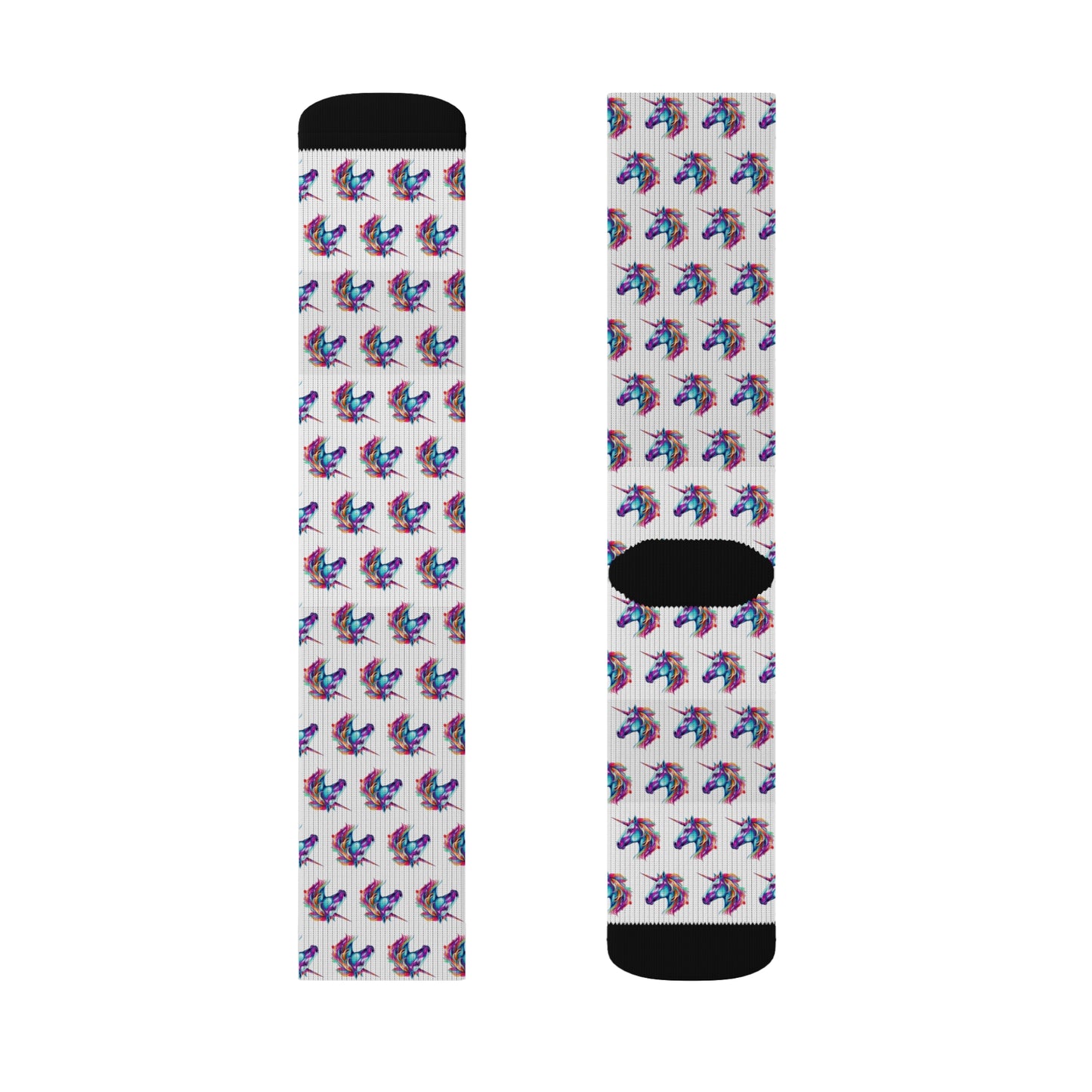 Colorful Unicorn Socks