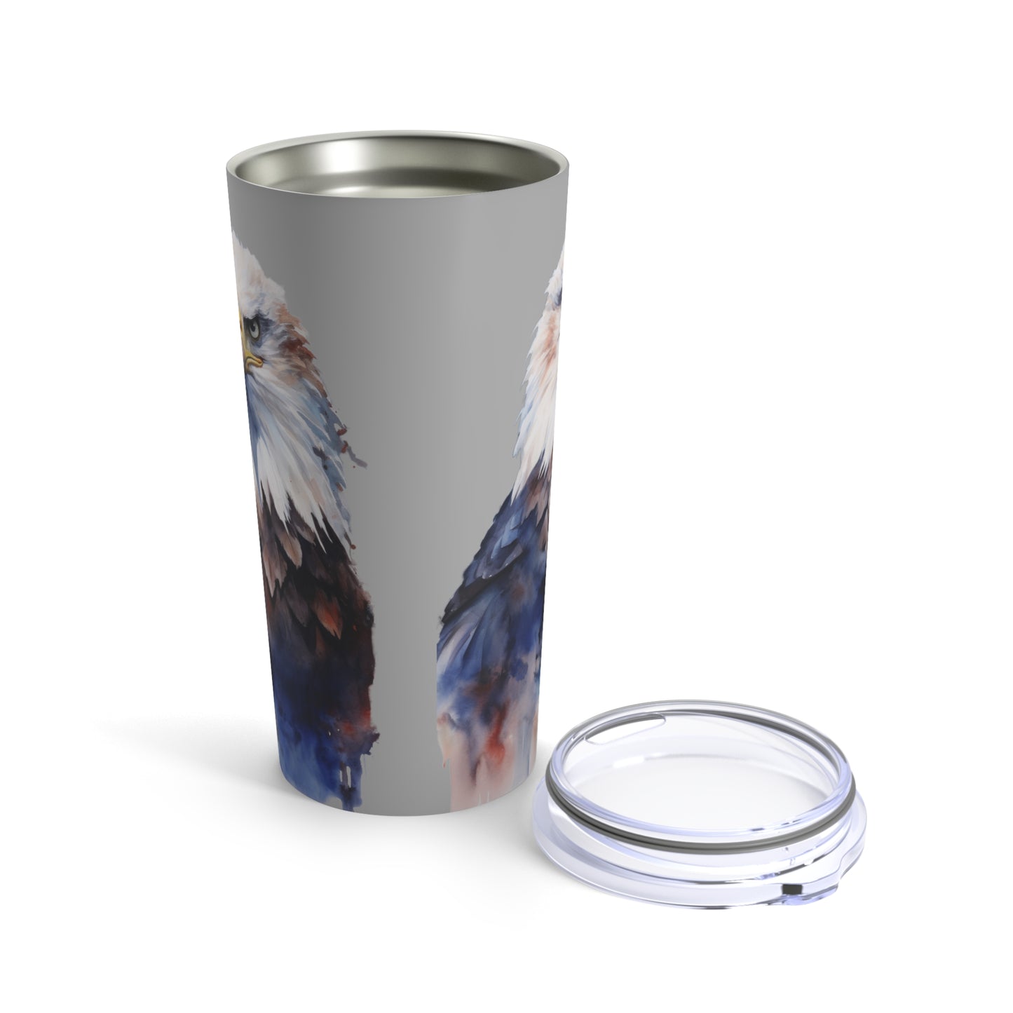 Bald Eagle Tumbler - 20oz - Stainless Steel