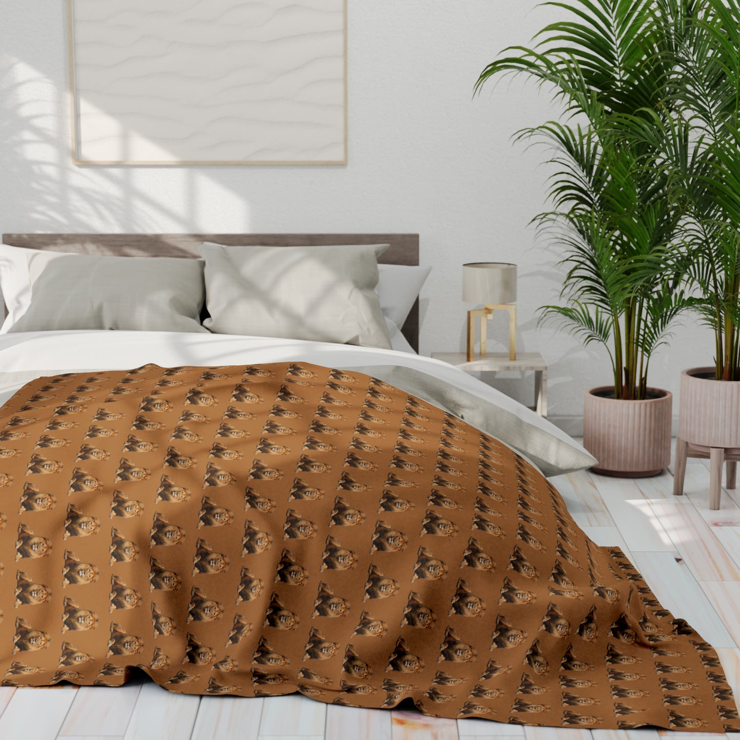 Lion Arctic Fleece Blanket