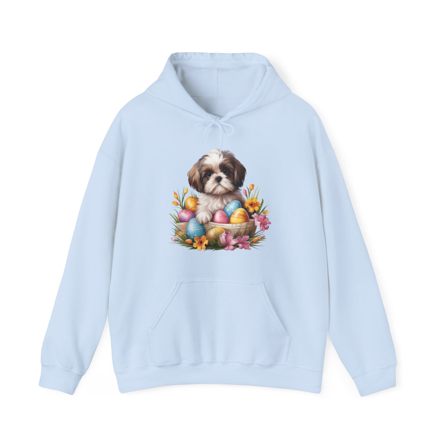 Easter Shih Tzu Hoodie - Unisex - Dog Mom or Dog Dad Sweatshirt
