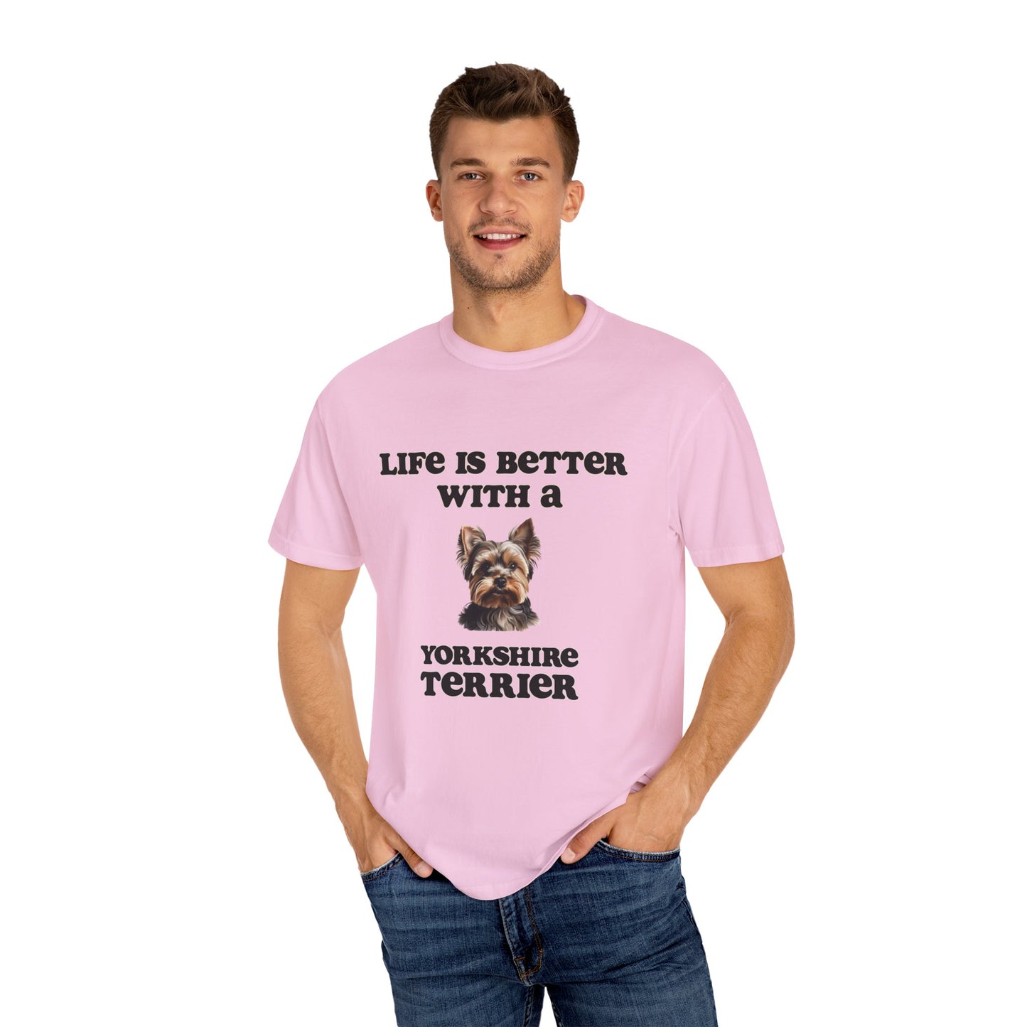 Yorkshire Terrier Tshirt - Dog Mom Shirt, Dog Dad Shirt, gift for Dog Mom