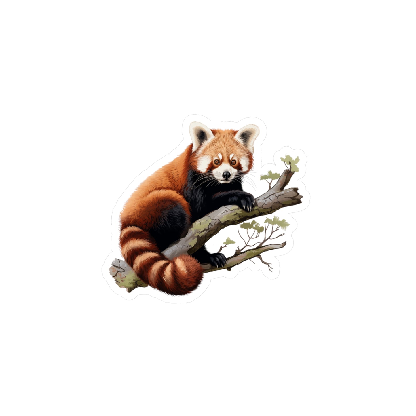 Red Panda Sticker - Kiss-Cut Vinyl Animal Decals
