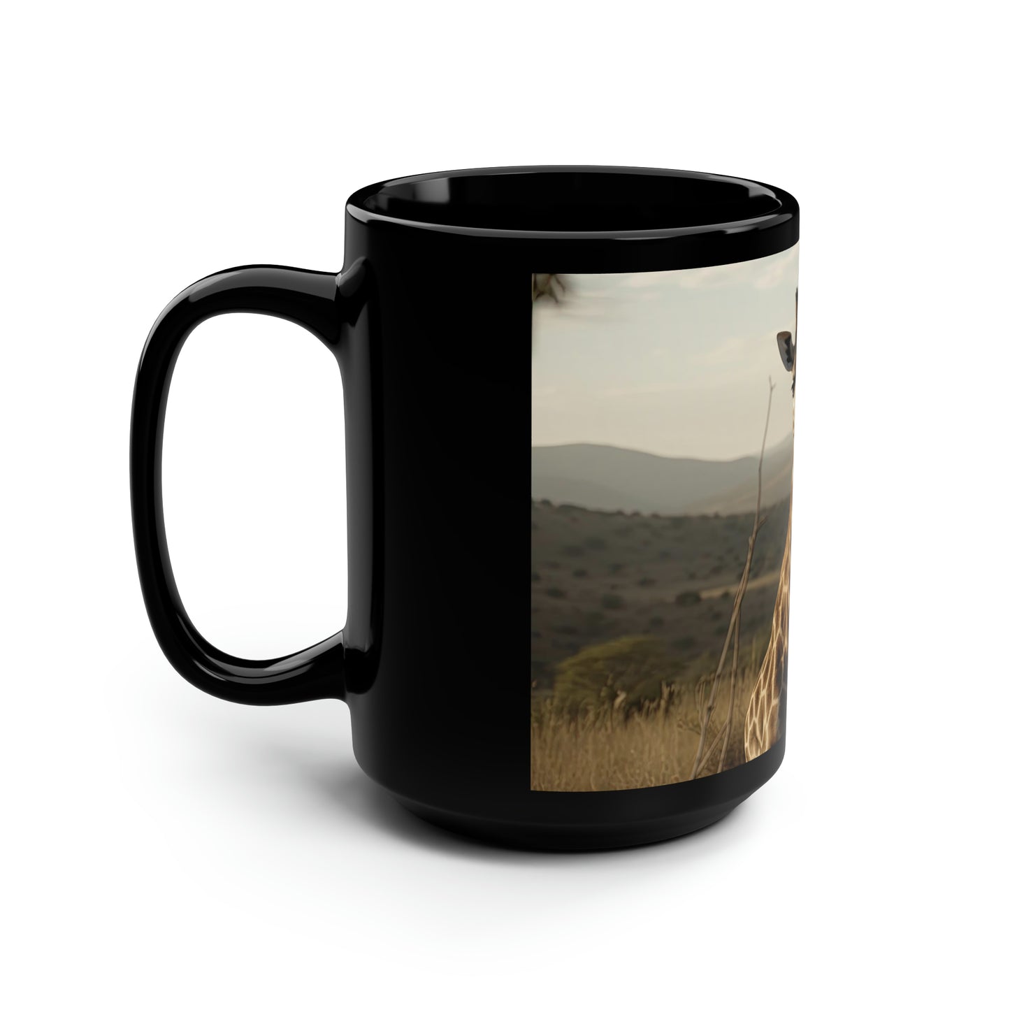 Giraffe Mug - 15 oz Ceramic Mug