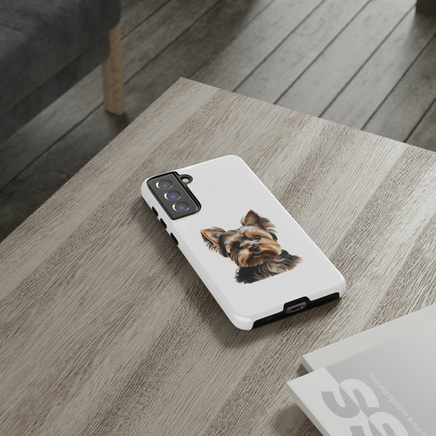 Yorkshire Terrier Phone Case (White)