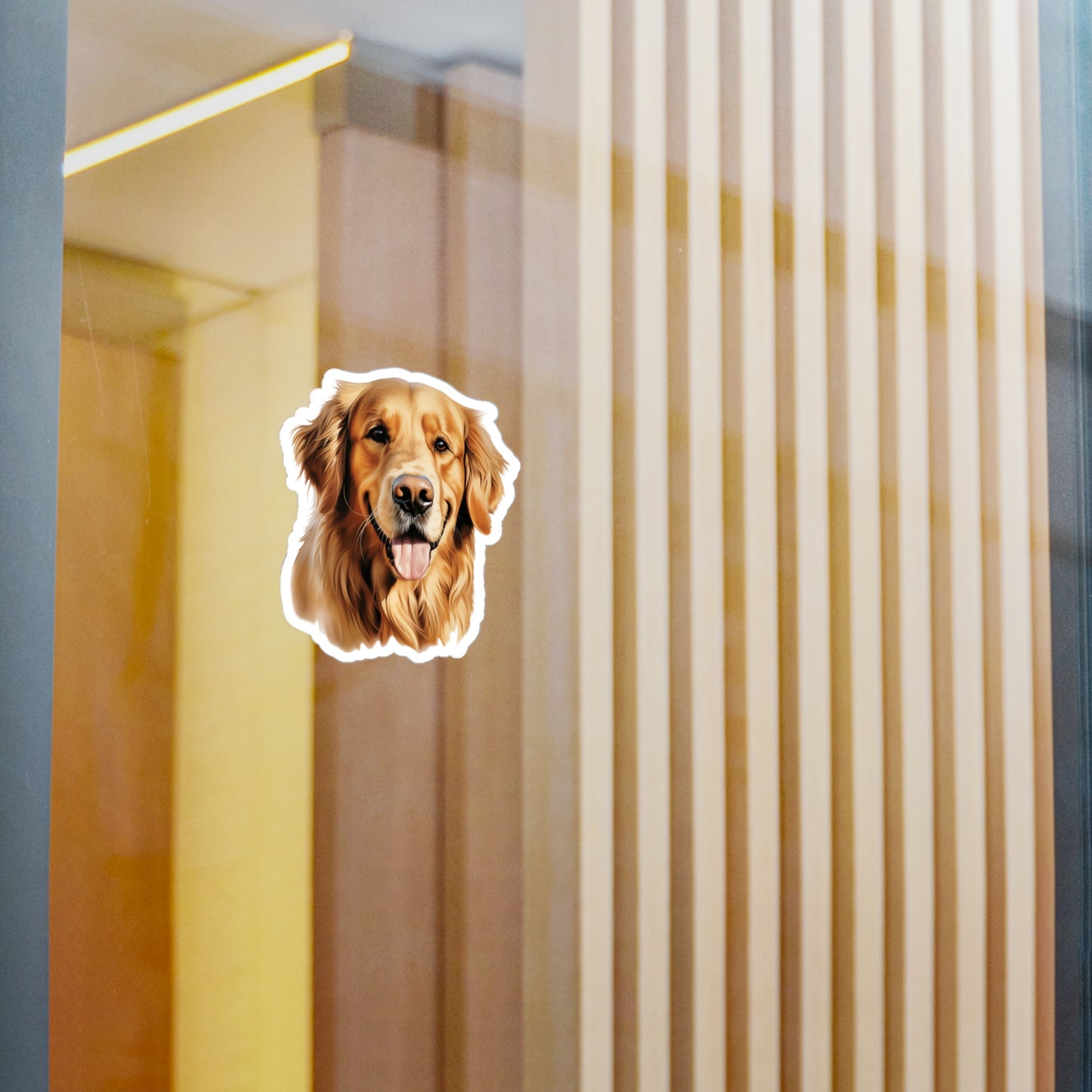 Golden Retriever Sticker - Kiss-Cut Vinyl Decals