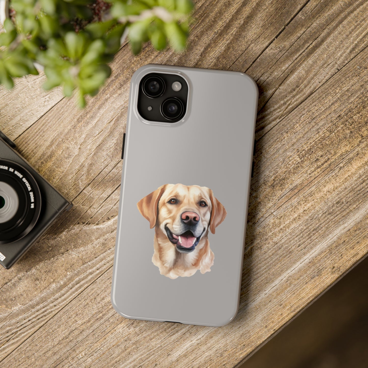 Light Grey Labrador Retriever Tough Phone Case