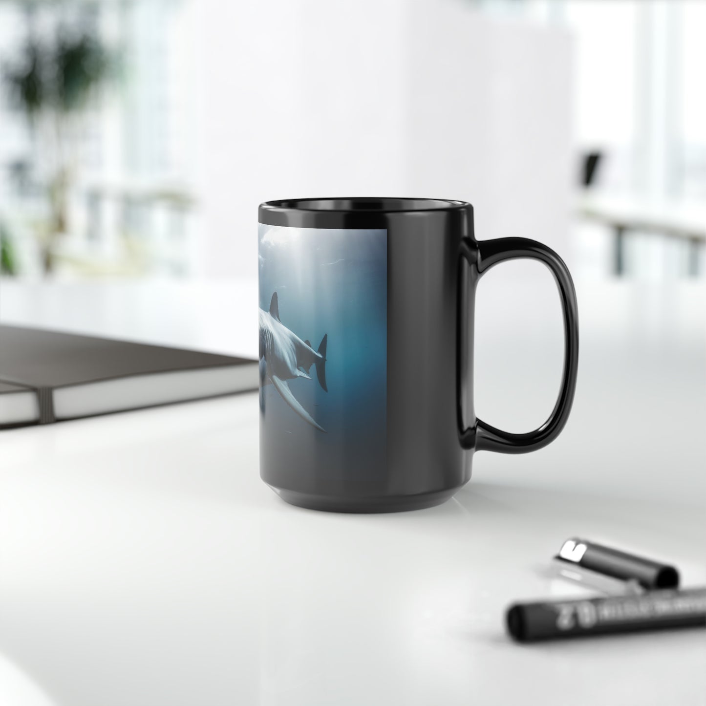 Shark Mug - 15oz Ceramic Mug