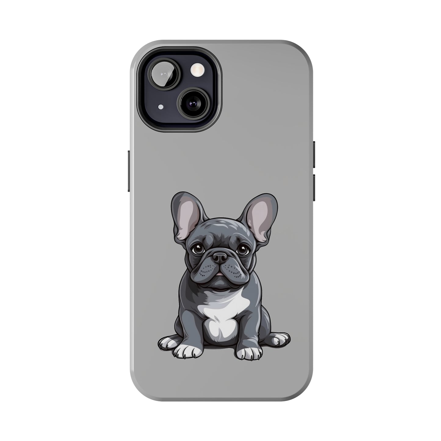 Light Grey French Bulldog Tough Phone Case