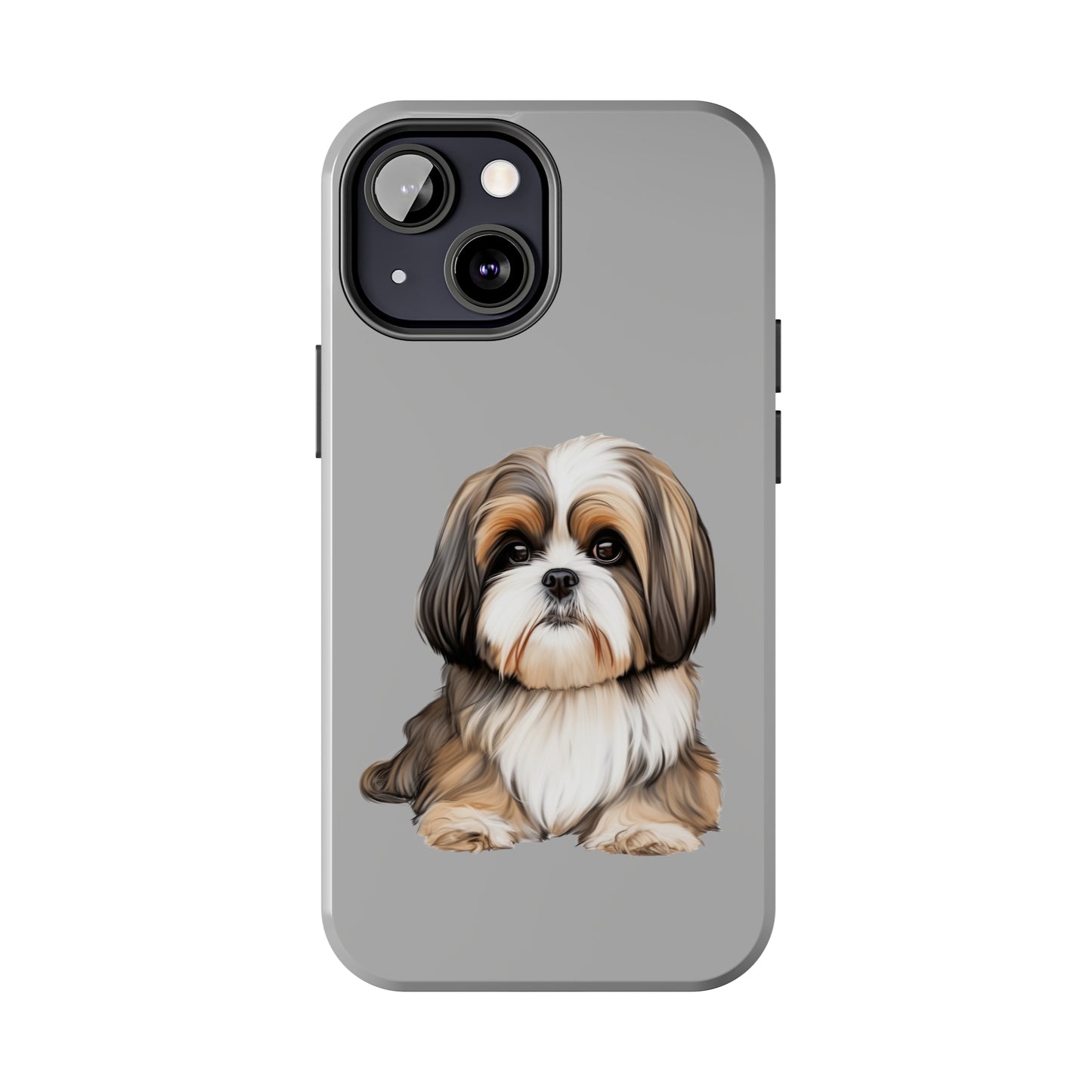 Light Grey Shih Tzu Tough Phone Case