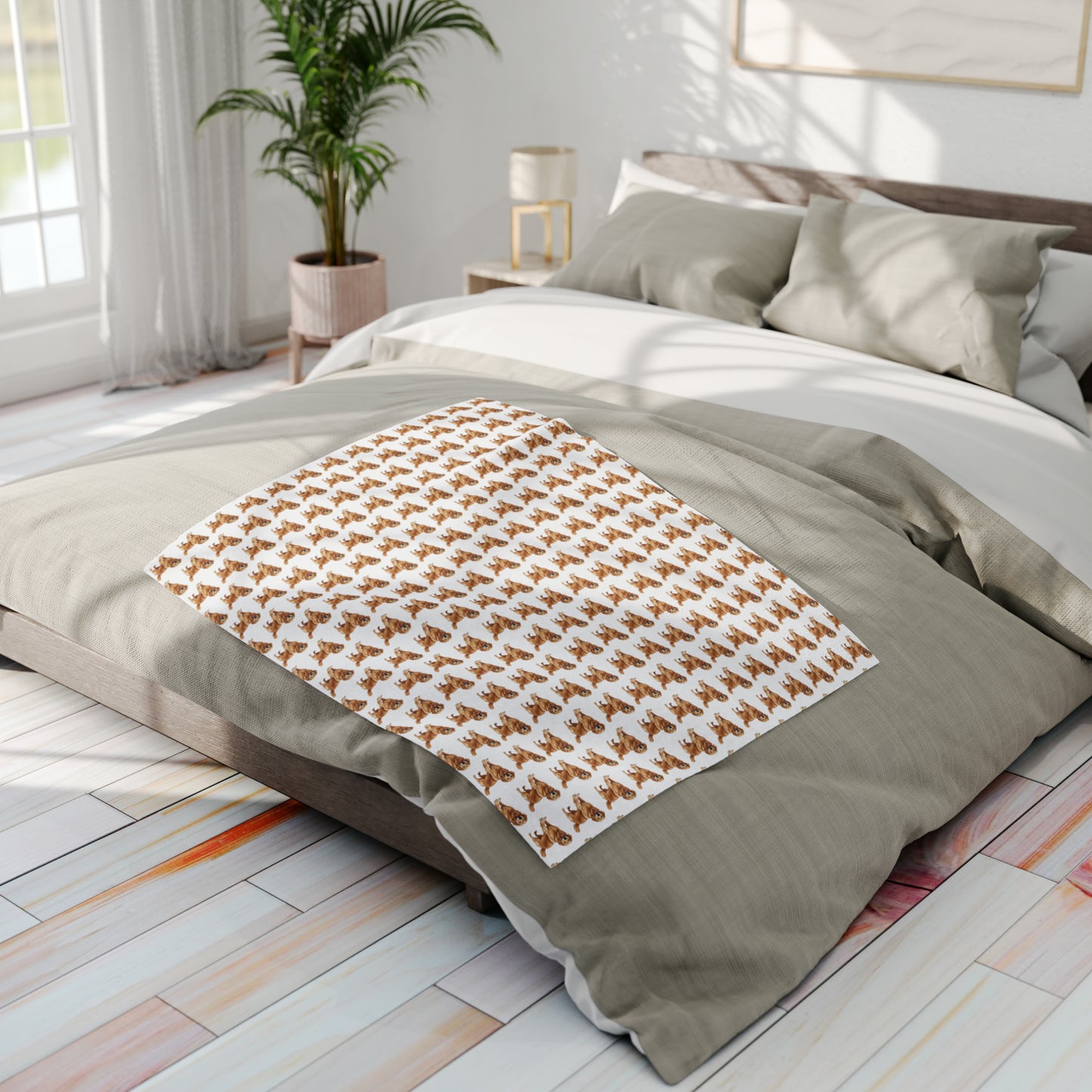 Golden Retriever Arctic Fleece Blanket