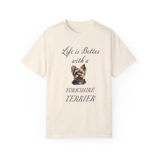 Yorkshire Terrier Tshirt - Dog Mom Shirt, Dog Dad Shirt, gift for Dog Mom