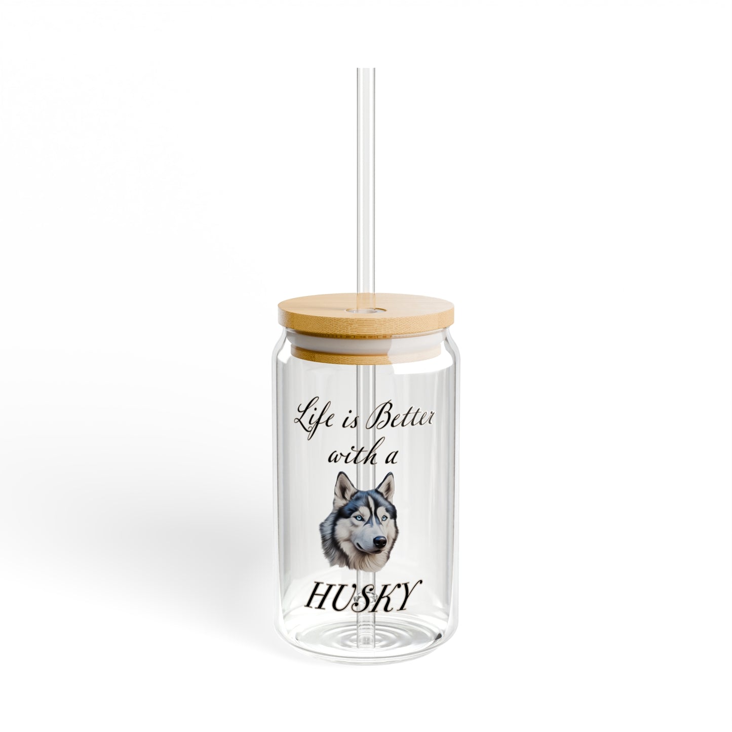 Husky Sipper Glass, 16oz