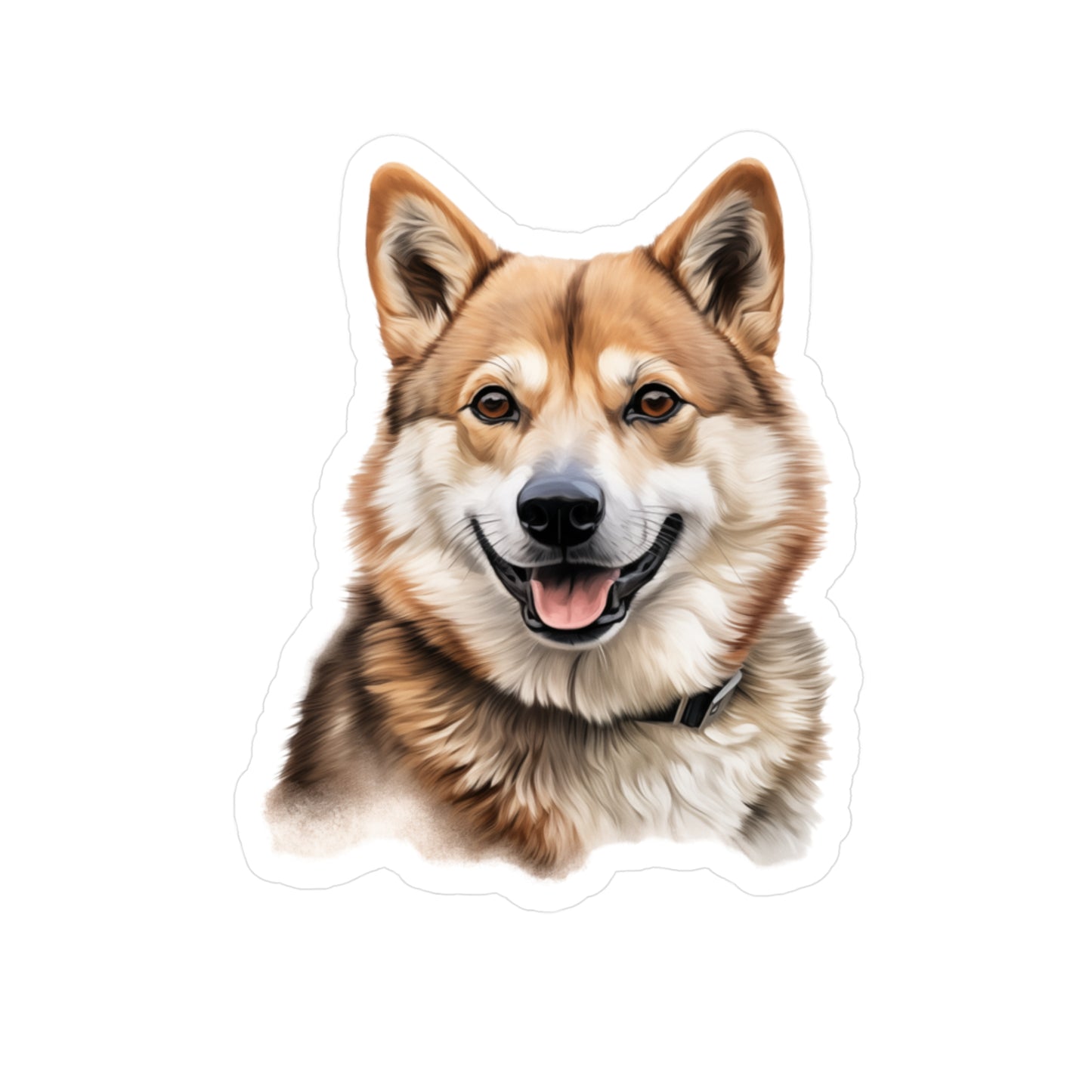 Akita Sticker - Kiss-Cut Vinyl Dog Decals