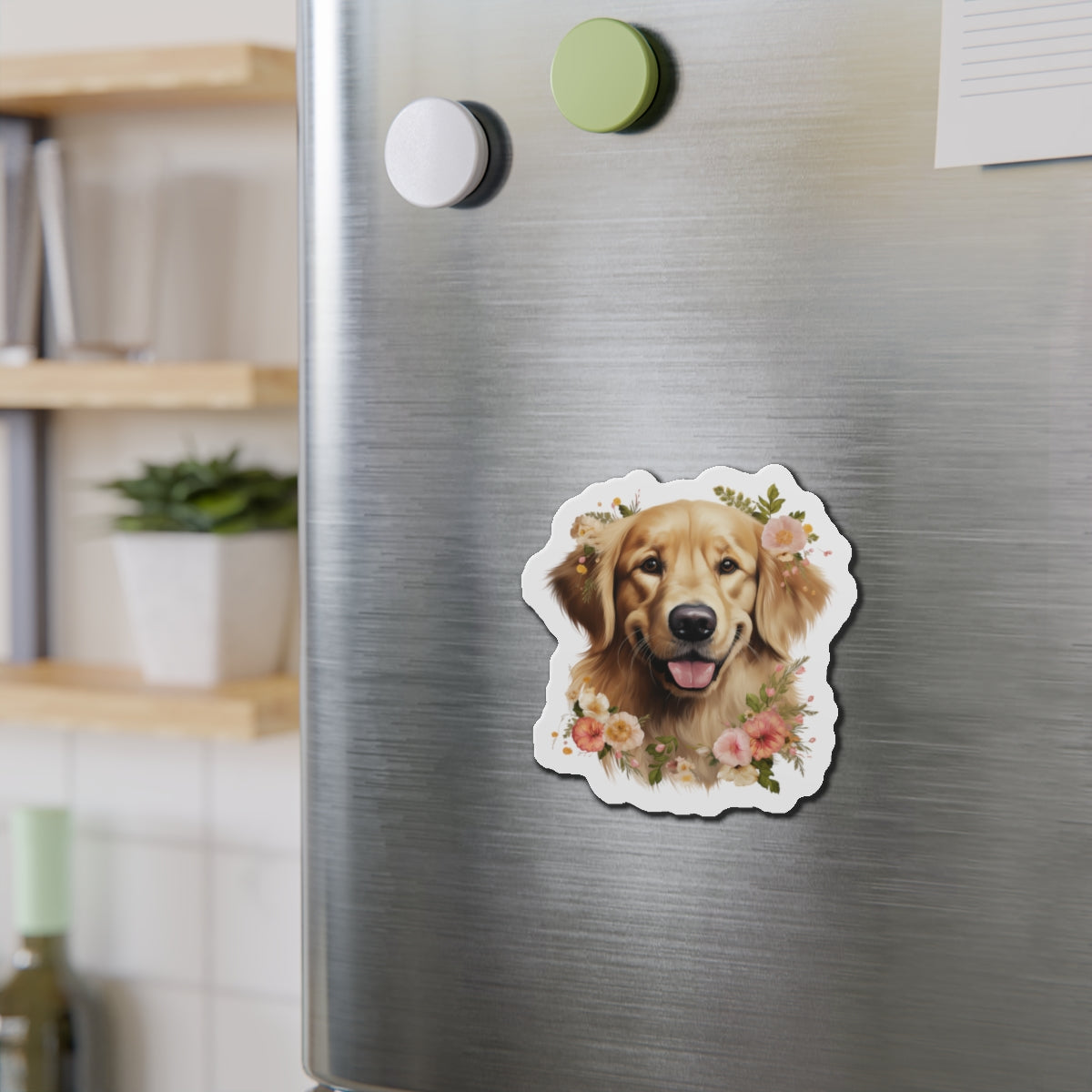 Golden Retriever Magnet - Die Cut Dog Magnet
