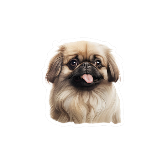 Pekingese Sticker - Vinyl Dog Decals