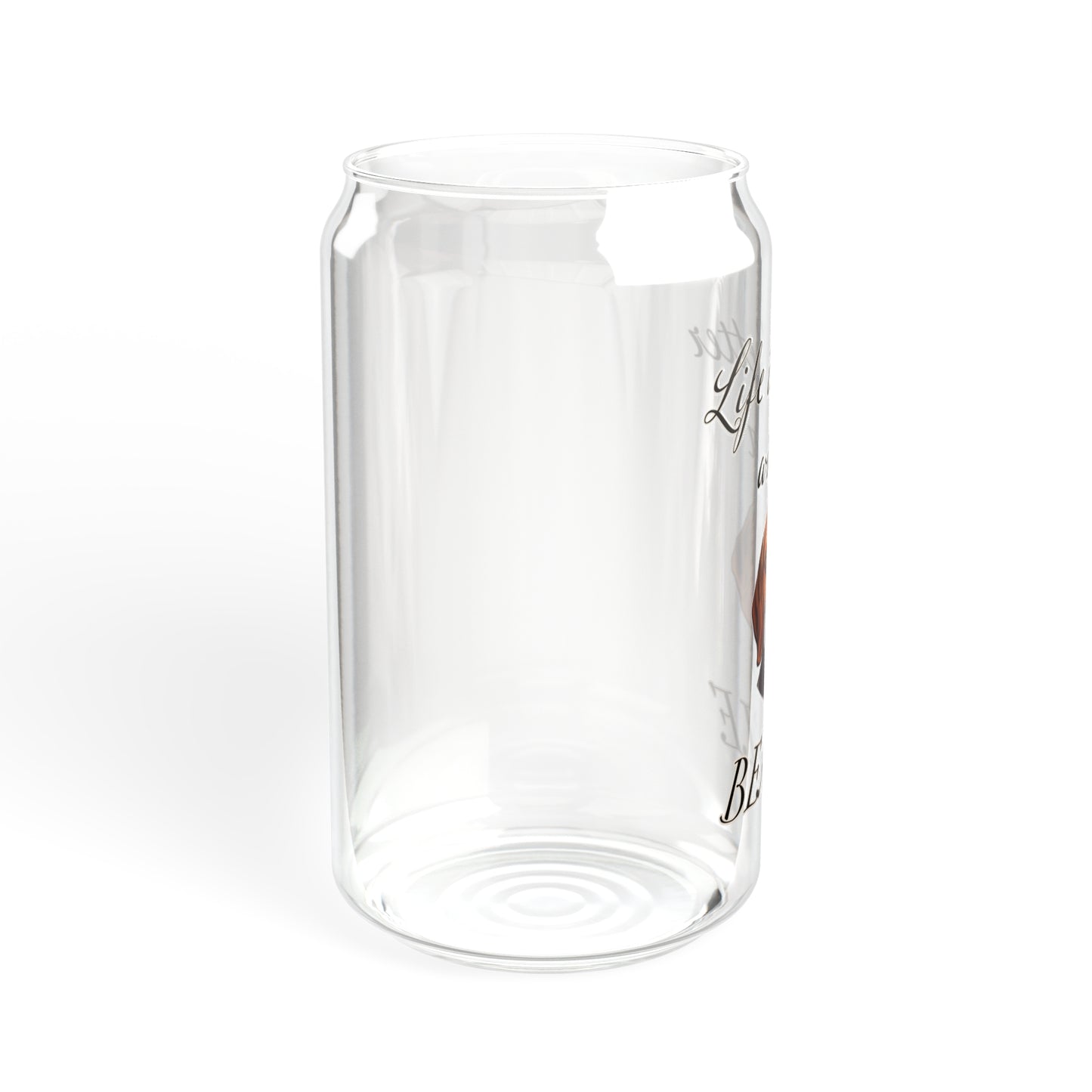 Beagle Sipper Glass, 16oz