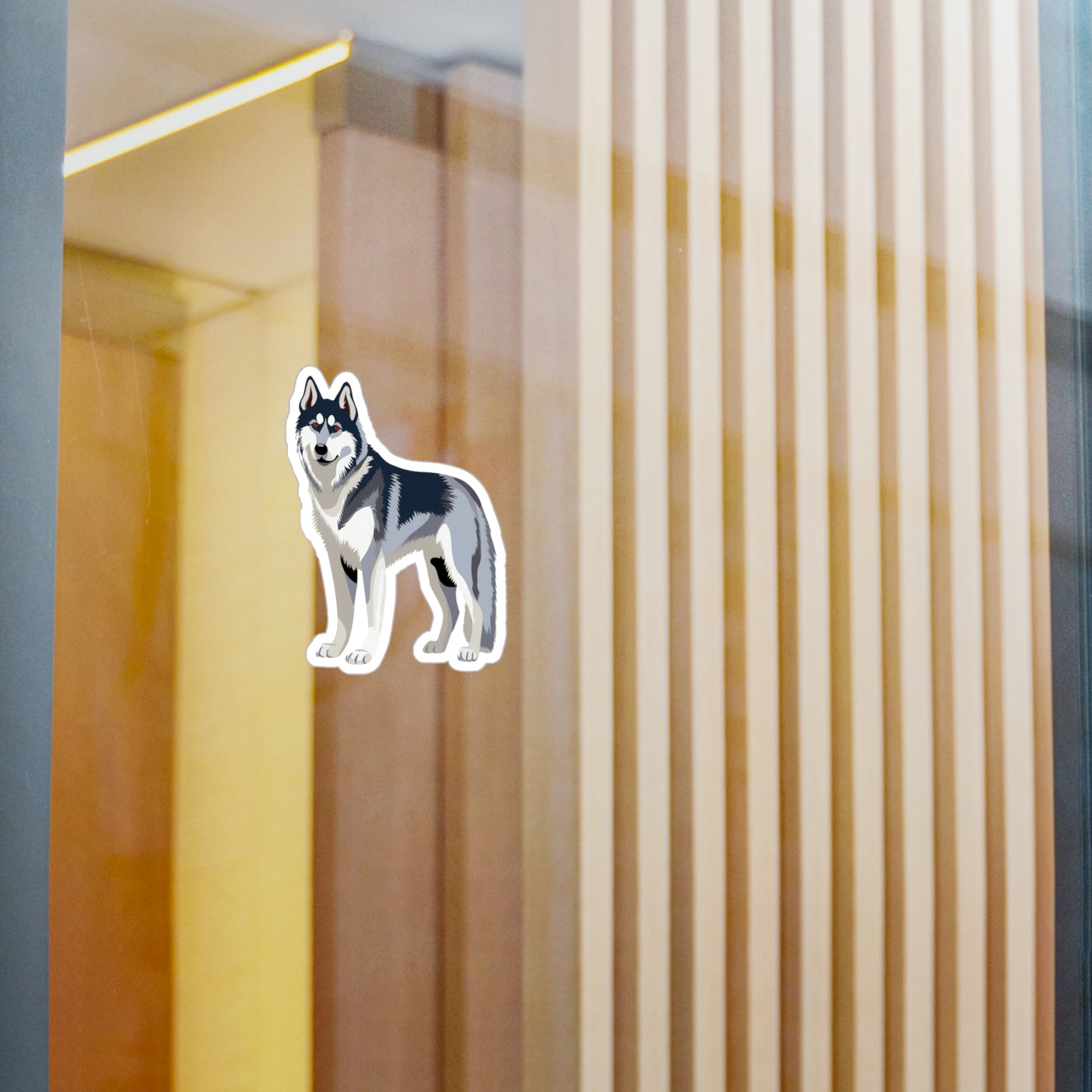Siberian Husky Sticker - Kiss-Cut Vinyl Decals