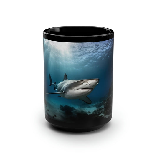 Shark Mug - 15oz Ceramic Mug
