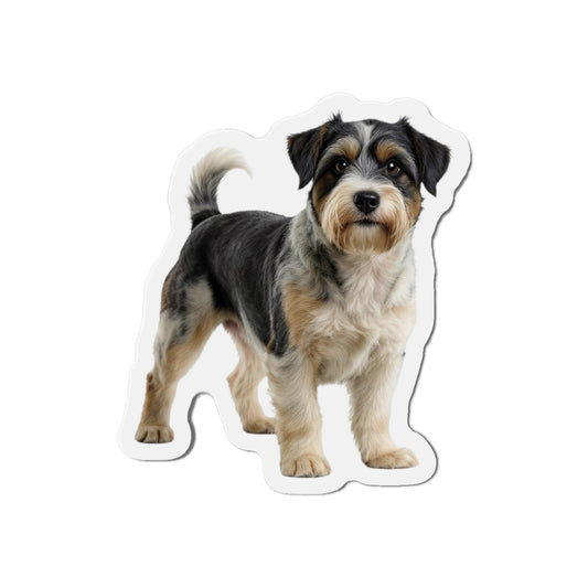 Border Terrier Die-Cut Magnet - Cute Dog Breed Refrigerator Magnet, Pet Lover Gift, Animal Decor, Fridge Decoration, Puppy Art Magnet